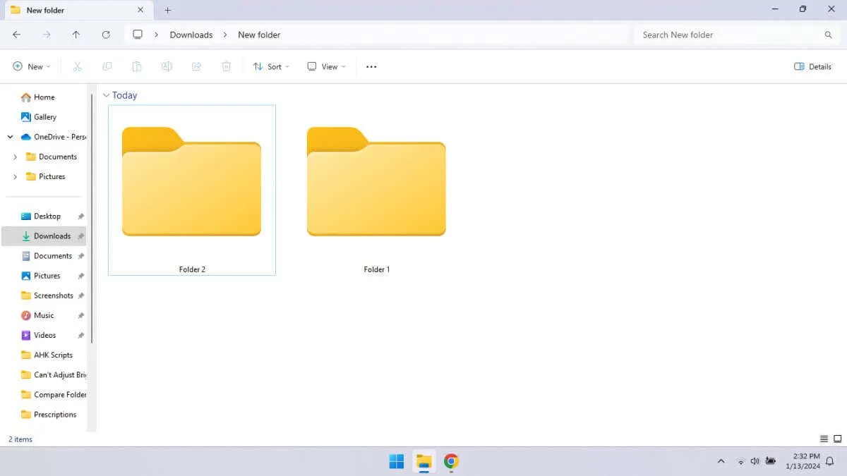 Переименование имени папки профиля пользователя в Windows 11