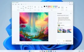Как использовать функции Microsoft Paint AI в Windows 11